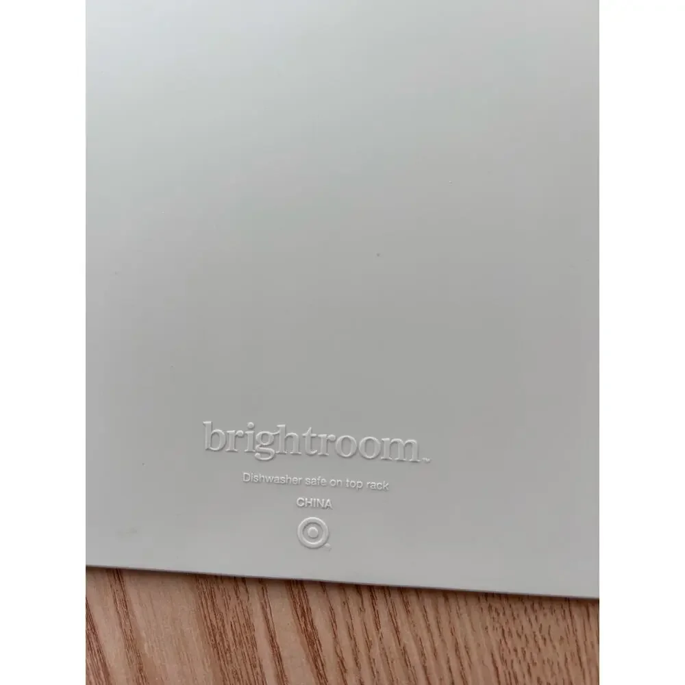 New Dish Drying Ribbed Mat Foldable Light Tan Dishwasher Safe 13 1/4”x19 1/4”